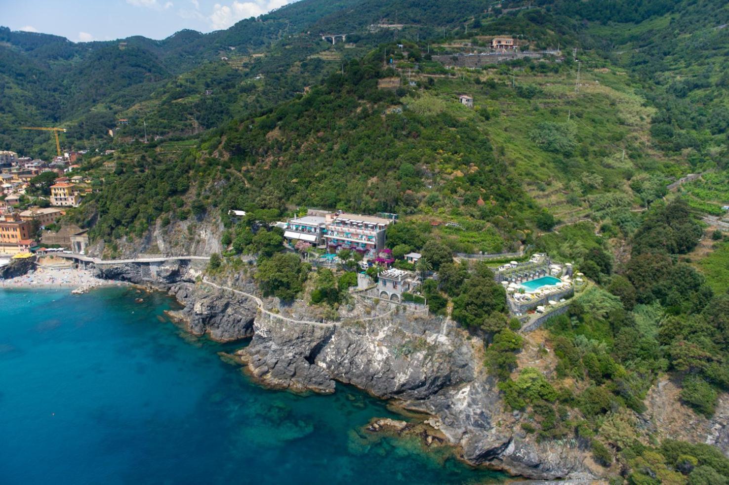 Hotel Porto Roca มอนเตรอสโซ อัล มาเร ภายนอก รูปภาพ